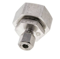 8S & 25S Stainless Steel Straight Cutting Fitting with Swivel 400 bar FKM O-ring Sealing Cone ISO 8434-1