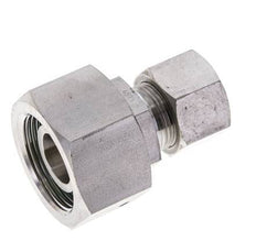 16S & 25S Stainless Steel Straight Cutting Fitting with Swivel 400 bar FKM O-ring Sealing Cone ISO 8434-1