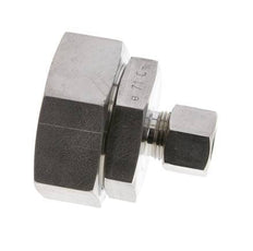 12S & 38S Stainless Steel Straight Cutting Fitting with Swivel 315 bar FKM O-ring Sealing Cone ISO 8434-1