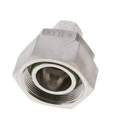 12S & 38S Stainless Steel Straight Cutting Fitting with Swivel 315 bar FKM O-ring Sealing Cone ISO 8434-1