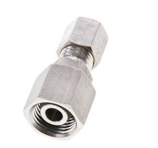 6L & 10L Stainless Steel Straight Compression Fitting with Swivel 315 bar FKM O-ring Sealing Cone ISO 8434-1