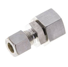 10L & 15L Stainless Steel Straight Compression Fitting with Swivel 315 bar FKM O-ring Sealing Cone ISO 8434-1