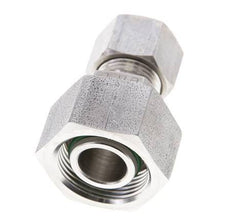 12L & 18L Stainless Steel Straight Compression Fitting with Swivel 315 bar FKM O-ring Sealing Cone ISO 8434-1