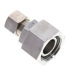 12L & 22L Stainless Steel Straight Compression Fitting with Swivel 160 bar FKM O-ring Sealing Cone ISO 8434-1