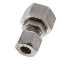 14S & 20S Stainless Steel Straight Compression Fitting with Swivel 250 bar FKM O-ring Sealing Cone ISO 8434-1