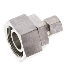 10S & 30S Stainless Steel Straight Compression Fitting with Swivel 250 bar FKM O-ring Sealing Cone ISO 8434-1