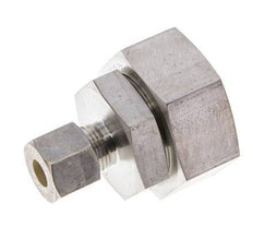 10S & 30S Stainless Steel Straight Compression Fitting with Swivel 250 bar FKM O-ring Sealing Cone ISO 8434-1