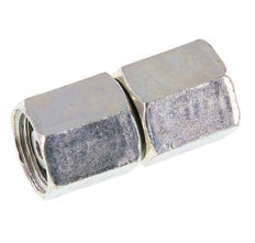 6L Zink plated Steel Straight with Swivel 315 bar NBR O-ring Sealing Cone ISO 8434-1