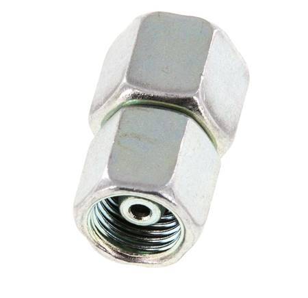 6S & 8S Zink plated Steel Straight with Swivel 630 bar NBR O-ring Sealing Cone ISO 8434-1