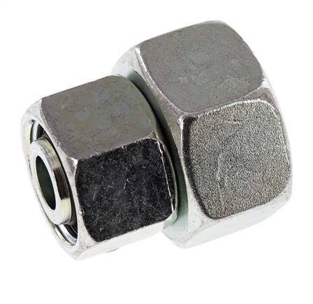 20S & 25S Zink plated Steel Straight with Swivel 400 bar NBR O-ring Sealing Cone ISO 8434-1