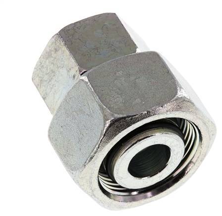 20S & 25S Zink plated Steel Straight with Swivel 400 bar NBR O-ring Sealing Cone ISO 8434-1