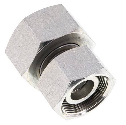 30S & 38S Zink plated Steel Straight with Swivel 315 bar NBR O-ring Sealing Cone ISO 8434-1