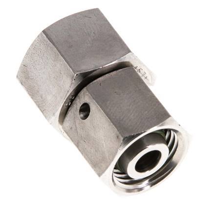 10L & 12L Stainless Steel Straight with Swivel 315 bar FKM O-ring Sealing Cone ISO 8434-1