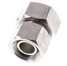 22L & 28L Stainless Steel Straight with Swivel 160 bar FKM O-ring Sealing Cone ISO 8434-1