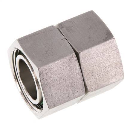 28L Stainless Steel Straight with Swivel 160 bar FKM O-ring Sealing Cone ISO 8434-1