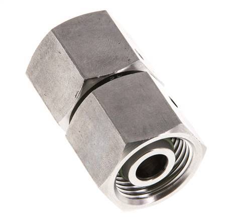 12S Stainless Steel Straight with Swivel 630 bar FKM O-ring Sealing Cone ISO 8434-1