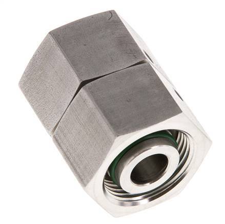 16S Stainless Steel Straight with Swivel 400 bar FKM O-ring Sealing Cone ISO 8434-1