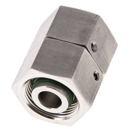 16S Stainless Steel Straight with Swivel 400 bar FKM O-ring Sealing Cone ISO 8434-1