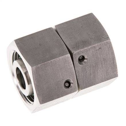 16S Stainless Steel Straight with Swivel 400 bar FKM O-ring Sealing Cone ISO 8434-1