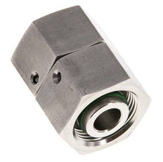 16S Stainless Steel Straight with Swivel 400 bar FKM O-ring Sealing Cone ISO 8434-1