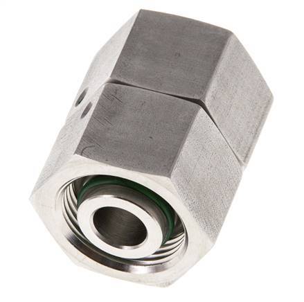 16S Stainless Steel Straight with Swivel 400 bar FKM O-ring Sealing Cone ISO 8434-1