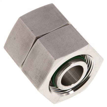 25S Stainless Steel Straight with Swivel 400 bar FKM O-ring Sealing Cone ISO 8434-1