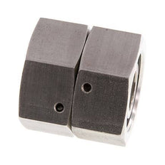 25S Stainless Steel Straight with Swivel 400 bar FKM O-ring Sealing Cone ISO 8434-1