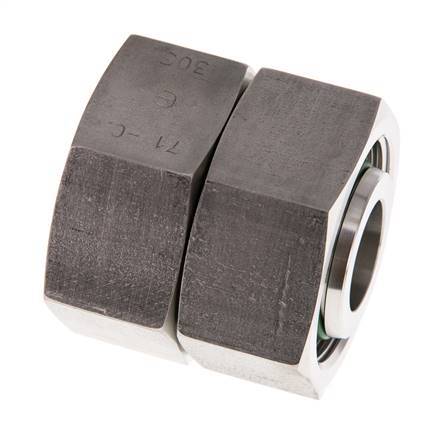 30S Stainless Steel Straight with Swivel 400 bar FKM O-ring Sealing Cone ISO 8434-1