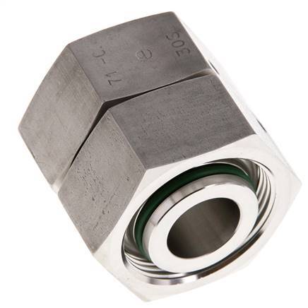 30S Stainless Steel Straight with Swivel 400 bar FKM O-ring Sealing Cone ISO 8434-1