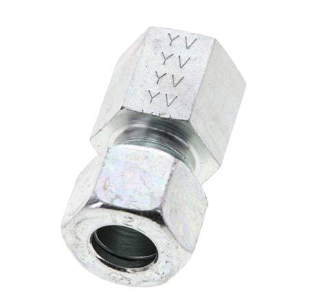 12L & M16x1.5 Zink plated Steel Straight Cutting Fitting with Female Threads 315 bar ISO 8434-1