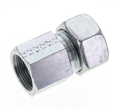 22L & M26x1.5 Zink plated Steel Straight Cutting Fitting with Female Threads 160 bar ISO 8434-1