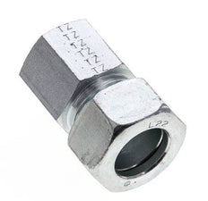 22L & M26x1.5 Zink plated Steel Straight Cutting Fitting with Female Threads 160 bar ISO 8434-1