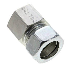 28L & M33x2 Zink plated Steel Straight Cutting Fitting with Female Threads 160 bar ISO 8434-1