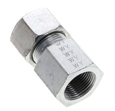 16S & M22x1.5 Zink plated Steel Straight Cutting Fitting with Female Threads 400 bar ISO 8434-1