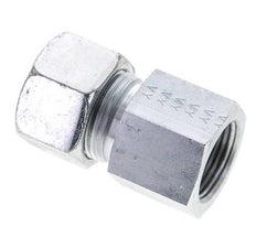 20S & M27x2 Zink plated Steel Straight Cutting Fitting with Female Threads 400 bar ISO 8434-1