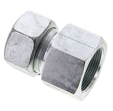 30S & M42x2 Zink plated Steel Straight Cutting Fitting with Female Threads 400 bar ISO 8434-1