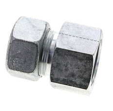 30S & M42x2 Zink plated Steel Straight Cutting Fitting with Female Threads 400 bar ISO 8434-1