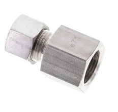 12L & M20x1.5 Stainless Steel Straight Cutting Fitting with Female Threads 315 bar ISO 8434-1