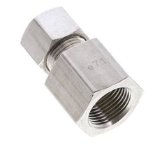 12L & M20x1.5 Stainless Steel Straight Cutting Fitting with Female Threads 315 bar ISO 8434-1