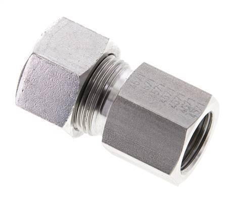 15L & M18x1.5 Stainless Steel Straight Cutting Fitting with Female Threads 315 bar ISO 8434-1