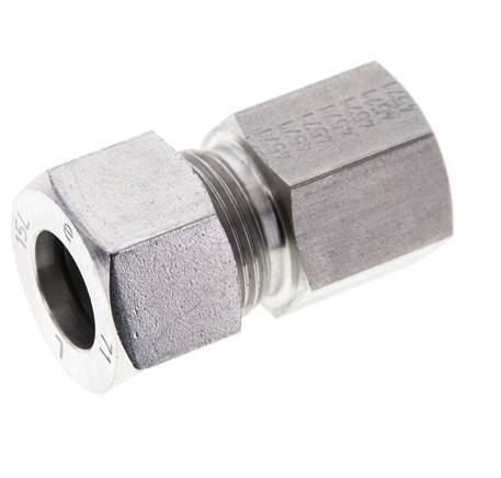 15L & M18x1.5 Stainless Steel Straight Cutting Fitting with Female Threads 315 bar ISO 8434-1