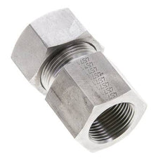 18L & M22x1.5 Stainless Steel Straight Cutting Fitting with Female Threads 315 bar ISO 8434-1