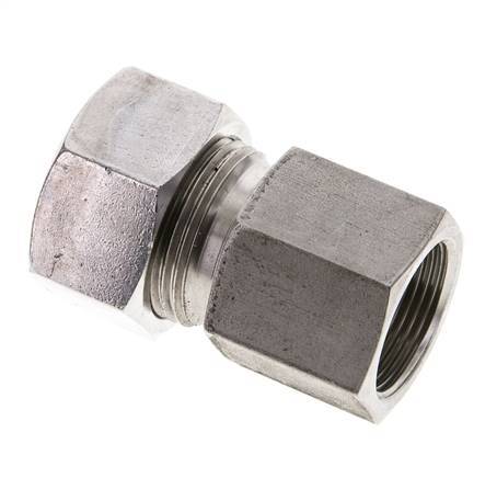 22L & M26x1.5 Stainless Steel Straight Cutting Fitting with Female Threads 160 bar ISO 8434-1