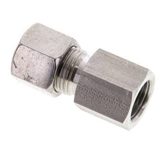 10S & M16x1.5 Stainless Steel Straight Cutting Fitting with Female Threads 630 bar ISO 8434-1