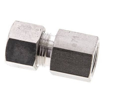 12S & M18x1.5 Stainless Steel Straight Cutting Fitting with Female Threads 630 bar ISO 8434-1