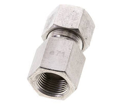 12S & M18x1.5 Stainless Steel Straight Cutting Fitting with Female Threads 630 bar ISO 8434-1