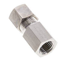 10L & M14x1.5 Stainless Steel Straight Compression Fitting with Female Threads 315 bar ISO 8434-1