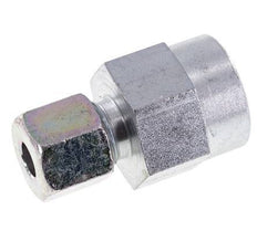 8S & G1/2'' Zink plated Steel Straight Cutting Fitting with Female Threads for Pressure Gauges 630 bar ISO 8434-1