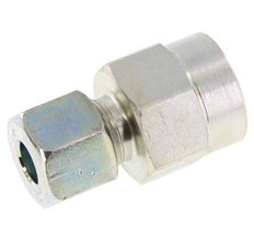 10S & G1/2'' Zink plated Steel Straight Cutting Fitting with Female Threads for Pressure Gauges 630 bar ISO 8434-1