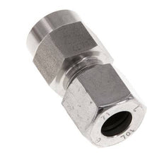 10L & G1/4'' Stainless Steel Straight Cutting Fitting with Female Threads for Pressure Gauges 315 bar ISO 8434-1